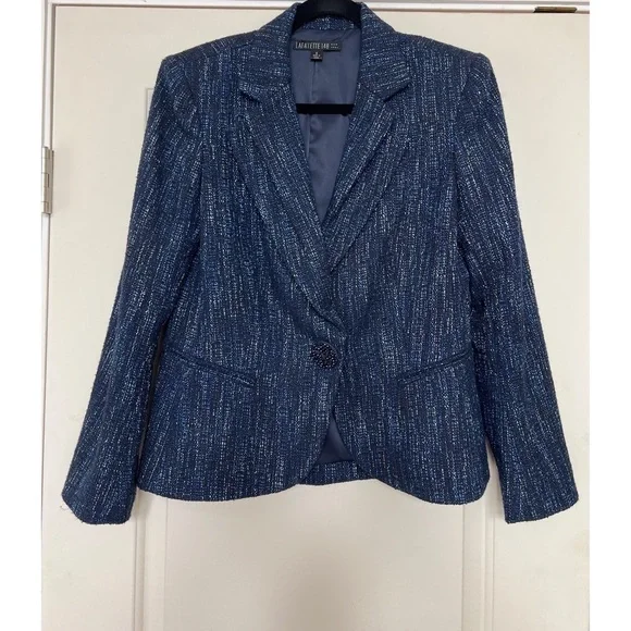 Lafayette 148 Wool Blend Women’s Blazer - Size 6 - Picture 2 of 7